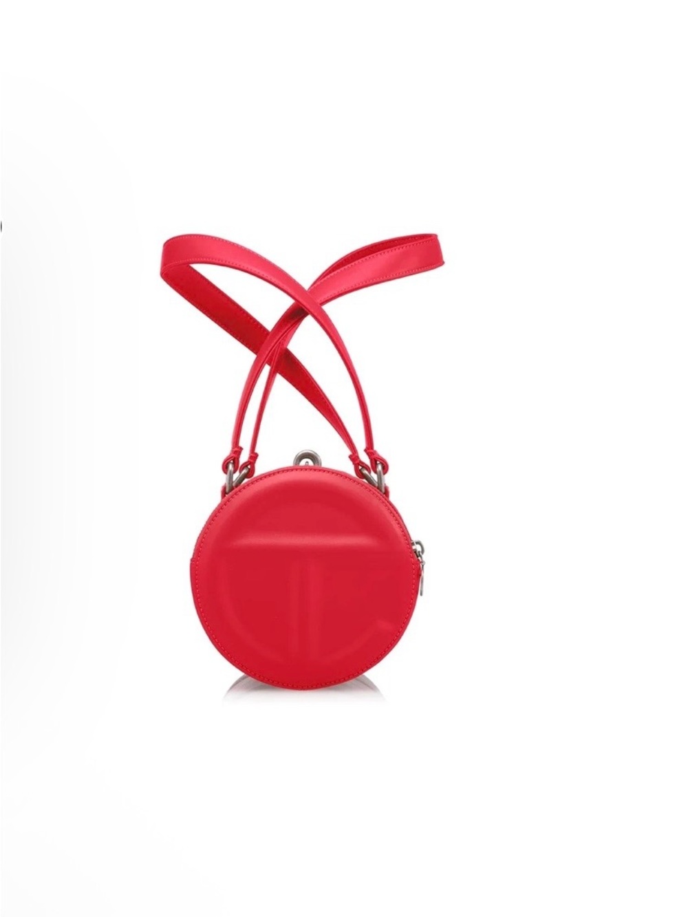 Telfar Red Medium Duffel Bag - Picture 2 of 5